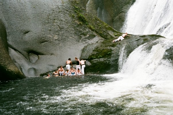 Waterfall training at Akita 2008