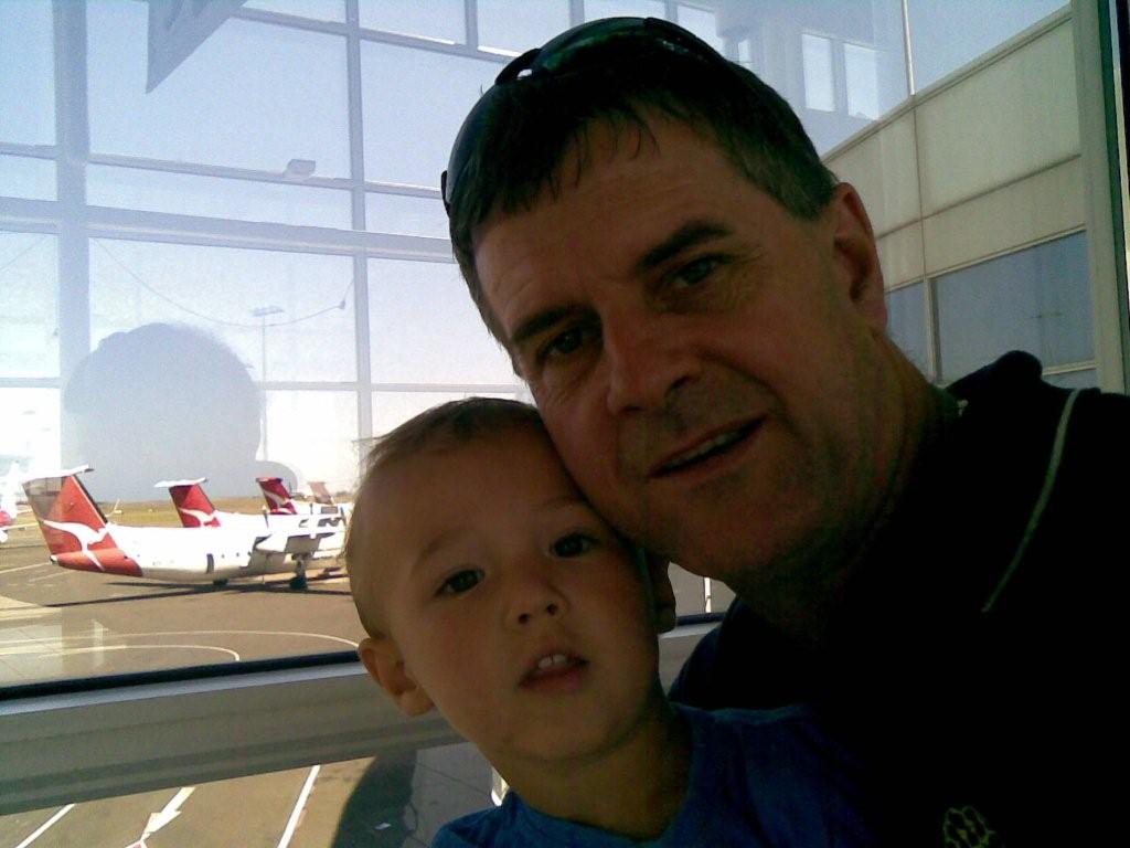 Koby & Glenn At the Airport