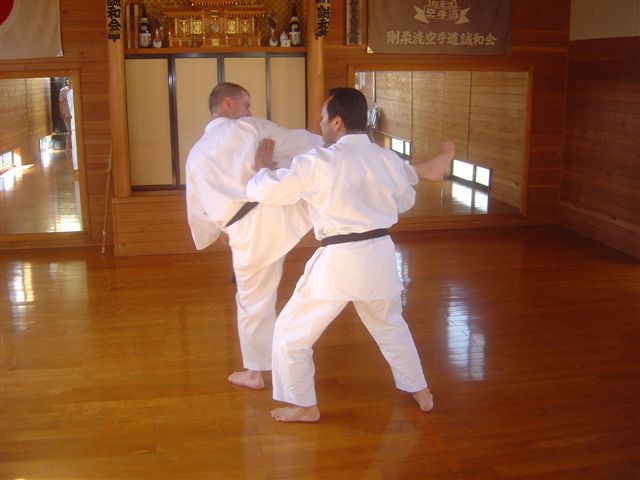 Fujiwara and Glenn Kumite