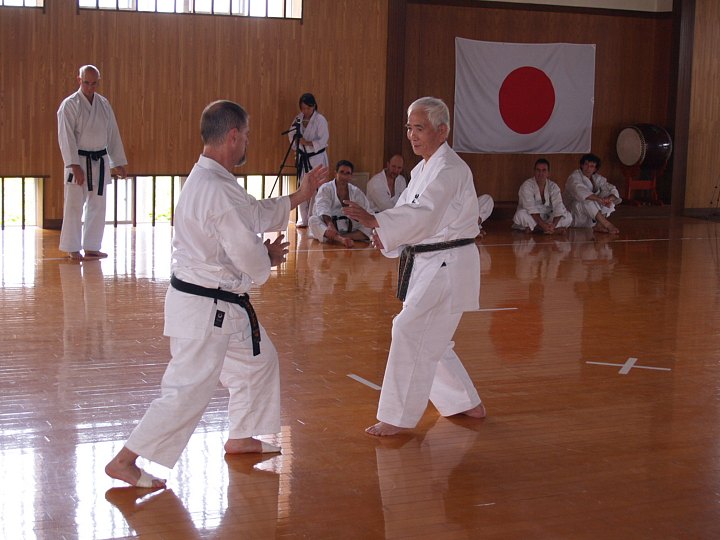 Glenn Stephenson Shihan and Shuji Tasaki Hanshi