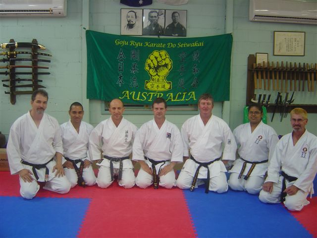 Karate Teachers at Camp